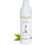 Hundeshampoo WHITE | Bio | sanfte Pflege für weißes Fell ohne Chemie & Seife | gegen Juckreiz | hypoallergen | mit original weißer Lavaerde | 250 ml