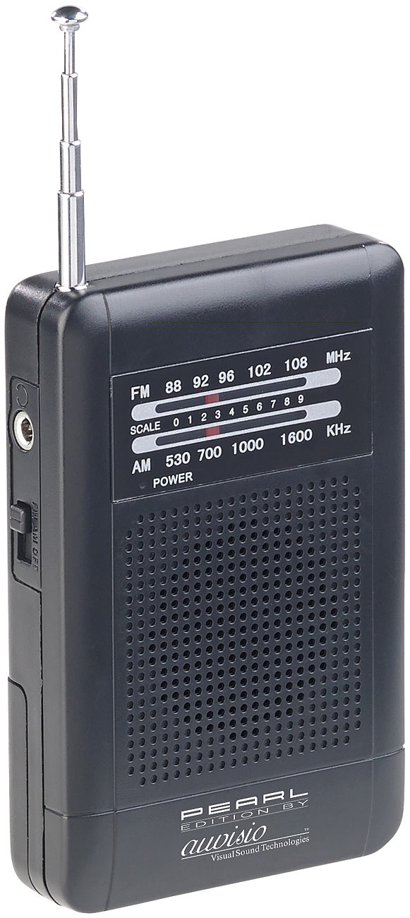 Analoges Taschenradio TAR-202 mit UKW- und MW-Empfang