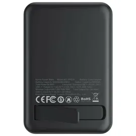 XO Powerbank 10000mAh in Schwarz 20W kompatibel mit MagSafe mit USB-C Anschluss