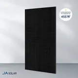 JA Solar 455W bifazial Glas-Glas JAM54D41 LB Full Black Solarmodul