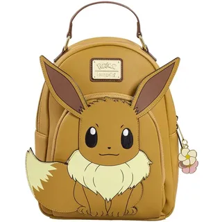 Funko Loungefly Pokemon - Eevee - Mini Backpack - Niedliche Sammeltasche - Geschenkidee - Offizielle Handelswaren - Für Jungen, Mädchen Men und Frauen - Anime Fans