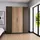 masseno Drehtürenschrank Cagliari 200 x 239 x 61,9 cm Schwarz