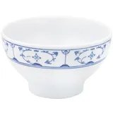 Kahla Müslischüssel Blau Saks 14 cm, Porzellan, von Hand dekoriert blau