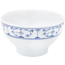 Kahla Müslischüssel Blau Saks 14 cm, Porzellan, von Hand dekoriert blau