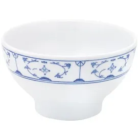 Kahla Müslischüssel Blau Saks 14 cm, Porzellan, von Hand dekoriert blau