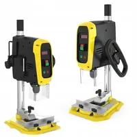 Tischbohrmaschine 1900 W 500-2600U/min Säulenbohrmaschine Standbohrmaschine LCD