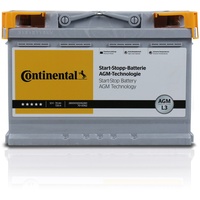 Continental Autobatterie 70Ah 12 V Starterbatterie 720 A AGM