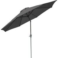 MCW Sonnenschirm Asti, Ø 2,7m neigbar Polyester/Alu 5kg ~