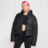 Nike Classic Puffer Therma-Fit Kapuzen-Steppjacke Damen Winterjacke FZ5899-010 L