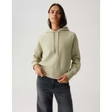 Opus Damen Sweatshirt | GESIKA Loose Hoodie aus French Terry Sweatware Soft Matcha, 40 - 40