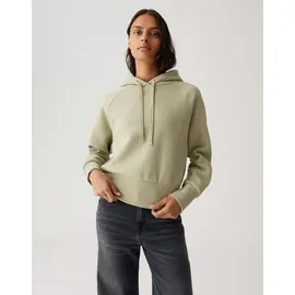 Opus Damen Sweatshirt | GESIKA Loose Hoodie aus French Terry Sweatware Soft Matcha, 40 - 40