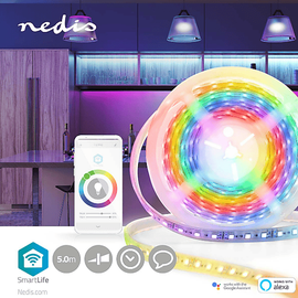 Nedis SmartLife Full Color LED-Streifen - Mehrfarbig 5000 mm IP65 700 lm