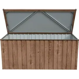 Duramax Metall Garten Gerätebox 770 L Braun