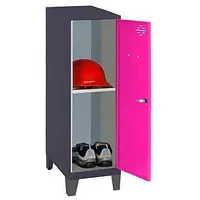 Simonrack Spind SIMONLOCKER DISM anthrazit, pink 8425437122118, 1 Schließfach