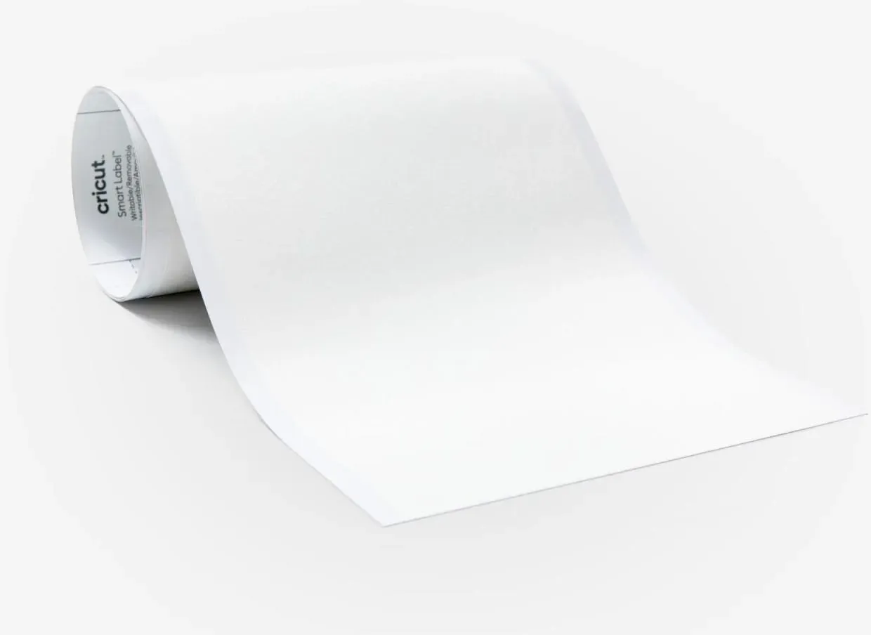 Cricut Papier auflösbar für Schneideplotter 13.9 cm x 0.9 m weiß