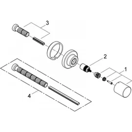 Grohe TurboStat Mischkartusche 3/4'