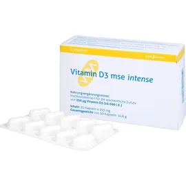 MSE PHARMAZEUTIKA GMBH Vitamin D3 MSE intense Kapseln