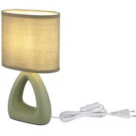 GLOBO Tischleuchte Keramik Grün