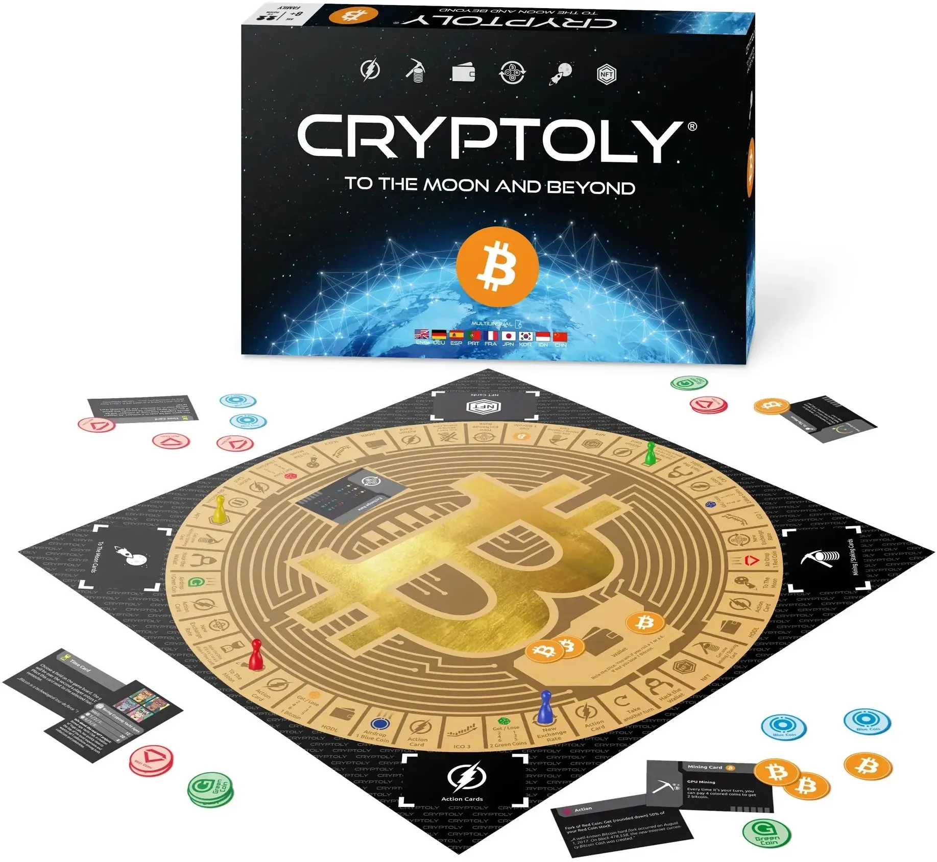 Brettspiel - Cryptoly (englisch)