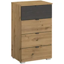 Rauch Apollon 40 x 81 x 42 cm Braun / Schwarz
