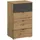 Rauch Apollon 40 x 81 x 42 cm Braun / Schwarz