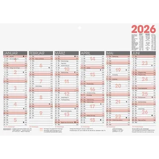 Brunnen Tafelkalender A4 quer