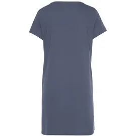 VIVANCE Bigshirt Pyjama-Shirt Blau 32/34