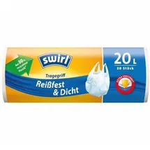 Swirl Müllbeutel Mit Tragegriff 20 L 20 Stück Müllbeutel