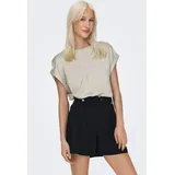 Only Onllieke S/S SATIN MIX TOP WVN Noos - L