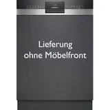 Siemens iQ300 SX53ES22CE Einbau-Geschirrspüler (teilintegrierbar, 598 mm breit, Edelstahl)