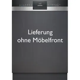 Siemens iQ300 SX53ES22CE Einbau-Geschirrspüler (teilintegrierbar, 598 mm breit, Edelstahl)
