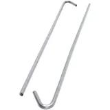 PROTEKTOR Abhängedraht mit Haken 250mm Stahl Silber, Deckenabhängung