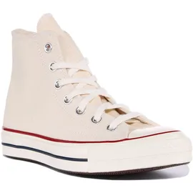 Converse 162053C Chuck 70 Hi Top Logo Unisex Turnschuhe Beige Größe 3 -