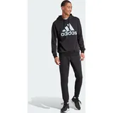Adidas Big Logo Terry Trainingsanzug schwarz 2XL
