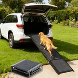 Hunderampe Auto klappbar Einstiegshilfe Anti Rutsch 180cm bis 110Kg