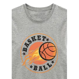 AUTHENTIC LE JOGGER Pyjama in grau meliert, / schwarz), | Gr.: 158/164