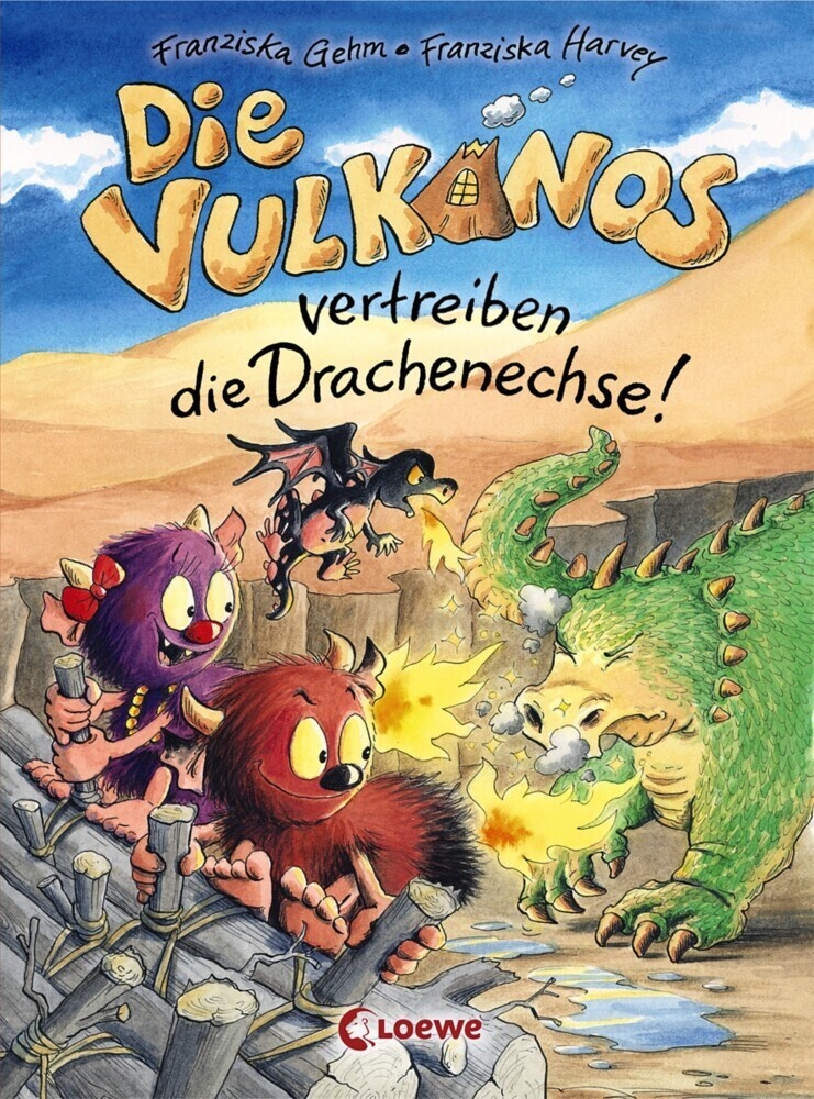 Die Vulkanos Vertreiben Die Drachenechse! / Vulkanos Bd.8 - Franziska Gehm  Gebunden