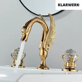 klarwerk Adrian 3-Loch Badarmatur Gold