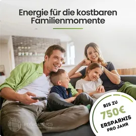 myvoltaics MyBasic Balkonkraftwerk 1760+ Watt – Premium transparent Variante