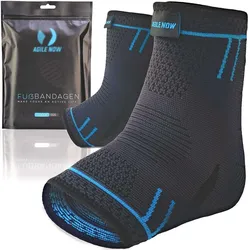 Agile NOW Sprunggelenkbandage 2 St blau Unisex