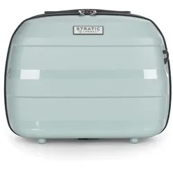 Stratic Straw+ Beauty Case mint Koffer mit 4 Rollen Koffer