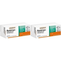 Baldrian-Ratiopharm überzogene Tabletten Doppelpack 2x60 St Überzogene