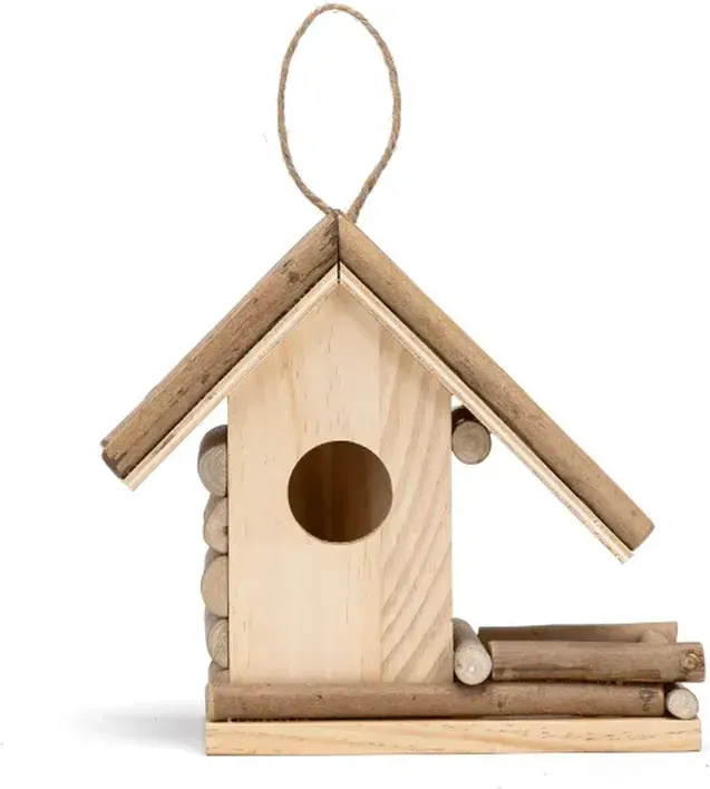 NOBLEZA Holz-Vogelnest