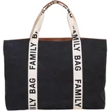 Childhome Family Bag Signature Canvas schwarz