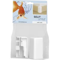 Selit - style Außenecke weiß Höhe 50 mm Clips