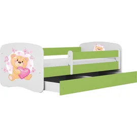 raumhirsch furniture Kinderbett Raumhirsch 80 x 180 cm Holzwerkstoff grün