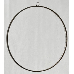 House of Seasons LED Dekoleuchte "Circle Black" 148 LEDs warmweiß Ø780mm