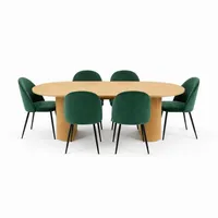 VCM ebuy24 Essgruppe, Essgruppe Kyoto 7-teilig (MDF, Papier)