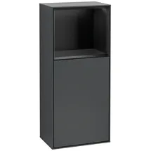Villeroy & Boch Finion G500PDHG Seitenschrank 41,8 x 93,6 cm Midnight Blue Matt Lacquer / Black Matt Lacquer Holz