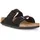 Birkenstock Arizona Weichbettung Veloursleder schmal schwarz 37